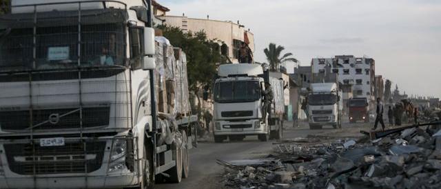 UN More than 630 trucks to Gaza