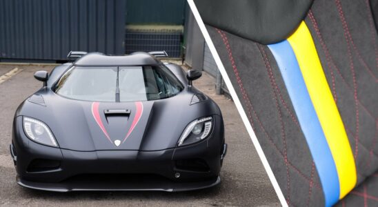 Unique Koenigsegg for sale subtle tribute to Sweden