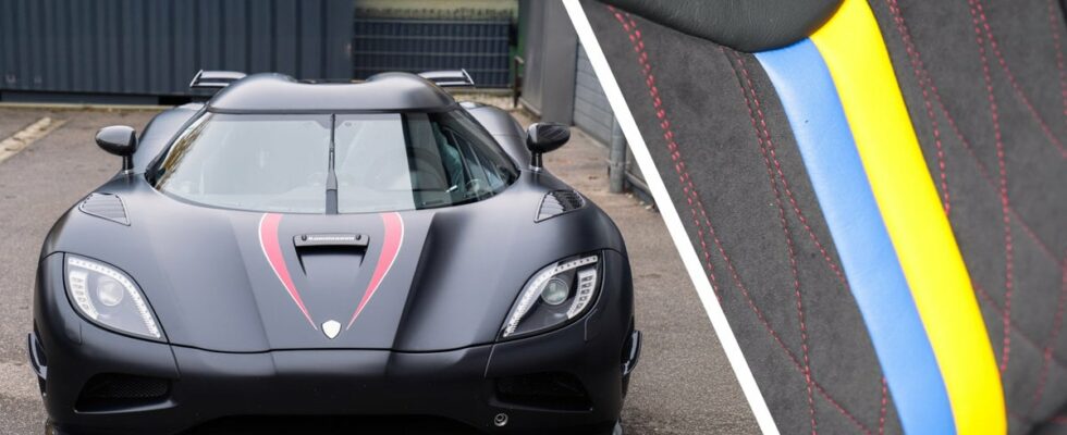 Unique Koenigsegg for sale subtle tribute to Sweden