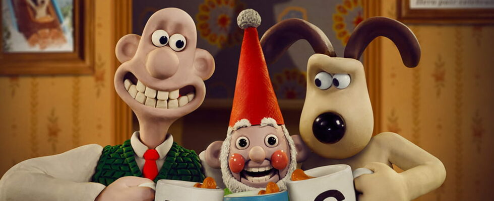 Wallace and Gromit the film to watch with the family