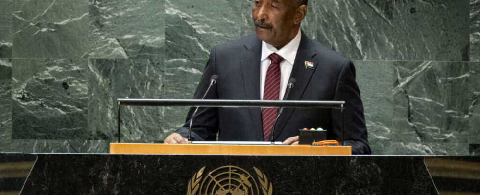 War in Sudan Washington sanctions army chief Abdel Fattah al Burhan