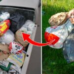 You should not do this when recycling old clothes