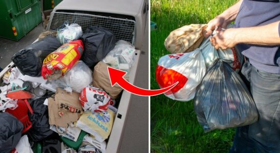 You should not do this when recycling old clothes