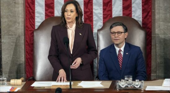 in Congress Kamala Harris records her own defeat against Donald