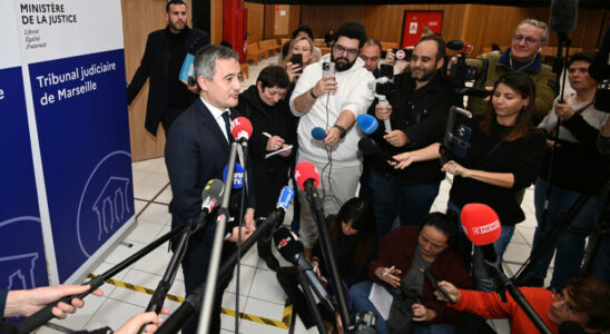 in Marseille Gerald Darmanin details his plan against drug trafficking