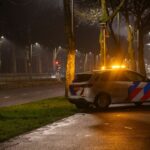 112 news accident at Beneluxlaan in Utrecht Car over