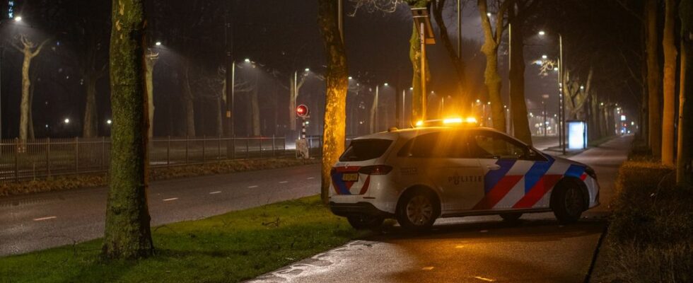 112 news accident at Beneluxlaan in Utrecht Car over