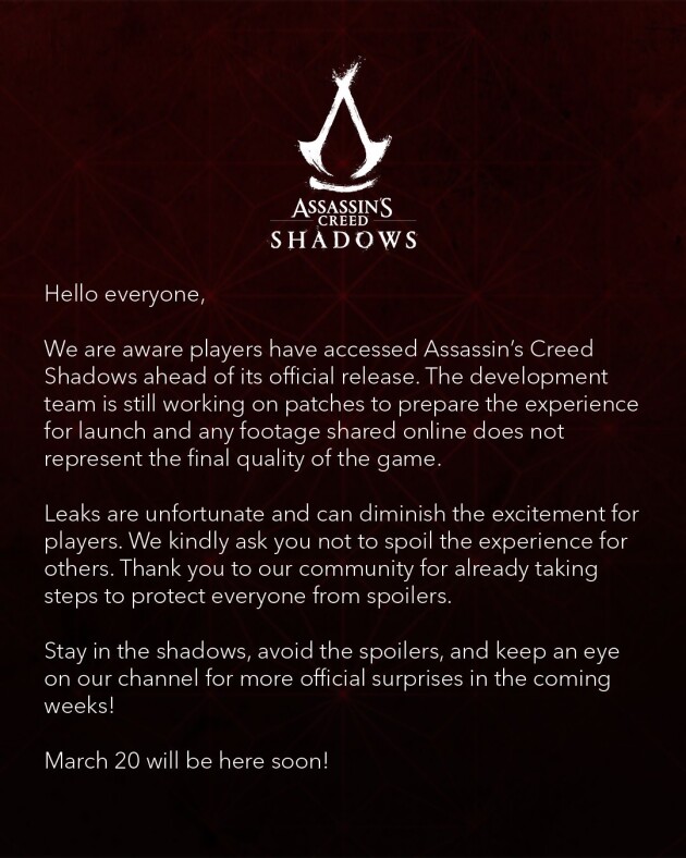 Assassin S Creed Shadows