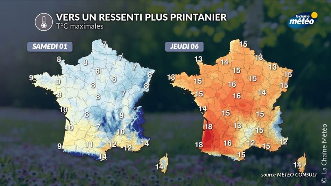 1740675817 445 Temperatures soar spring days announced