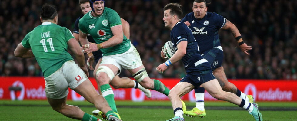 6 nations Scotland Ireland the first place of the