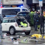 A car strikes the crowd in Munich likely attack according