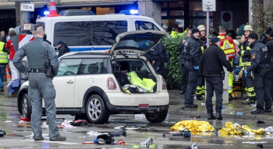 A car strikes the crowd in Munich likely attack according