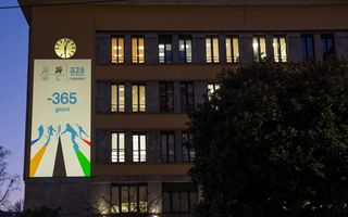 A2A countdown to Milan Cortina 2026 with special lighting