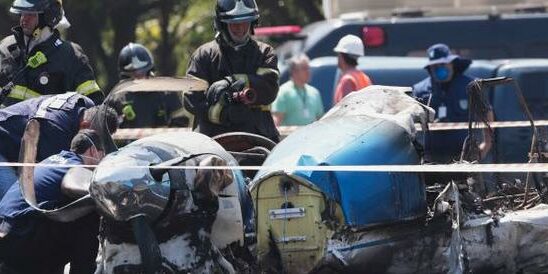 Aircraft has overthrown in Sao Paulo