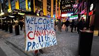 Analysis Russia friendly surprise at the border anger between Canada and