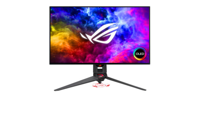 Asus Turkiye the new OLED monitor series introduced the series