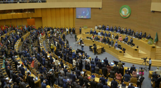 At the top of the African Union which will succeed