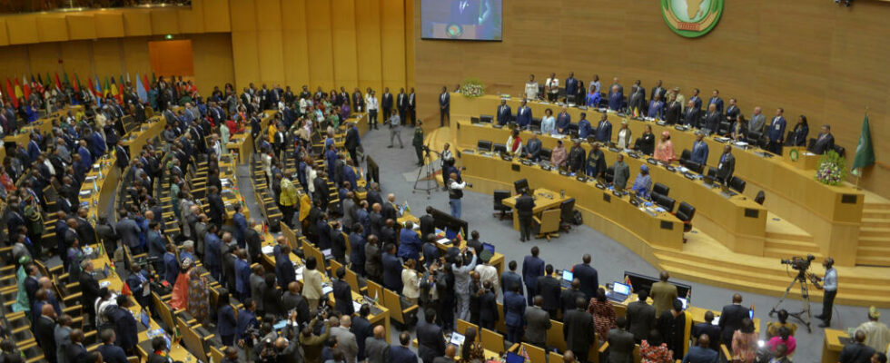 At the top of the African Union which will succeed