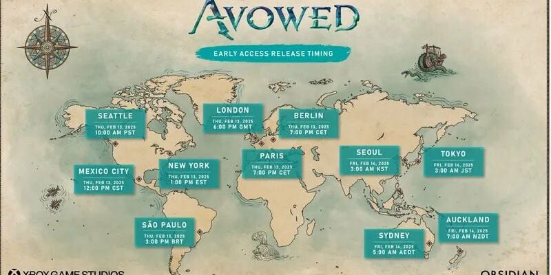 Avowed Early Access Hours Announced