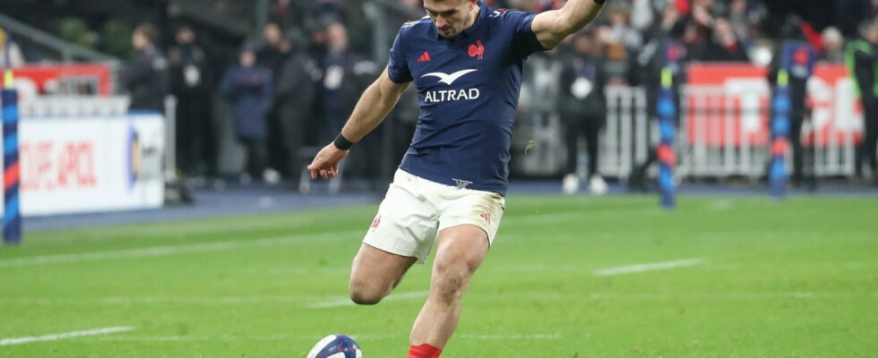 Best marker of the XV of France Ramos in contact