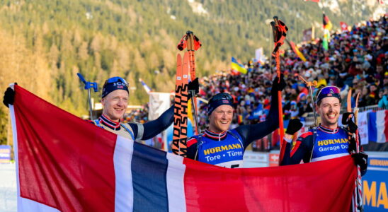 Biathlon Mass Start Men Intouchable Norwegians sign a magnificent hat