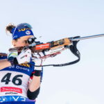 Biathlon Mass Start Women Time Medal The Blue In search