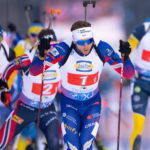 Biathlon Men relay Emilien Claude launches hostilities follow the race