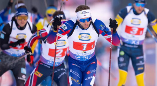 Biathlon Men relay Emilien Claude launches hostilities follow the race