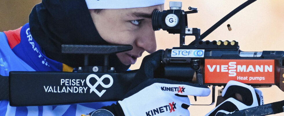 Biathlon Men relay Eric Perrot Chamboule the hierarchy