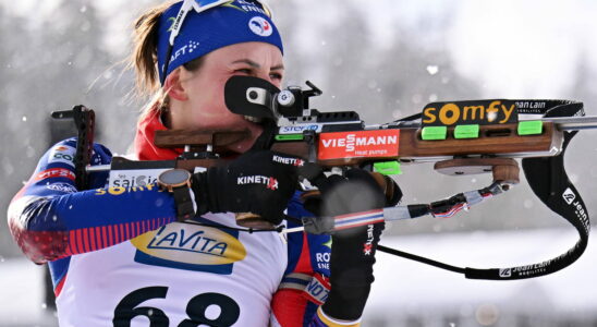 Biathlon Prosecution women the brilliant awakening of Braisaz Bouchet in search