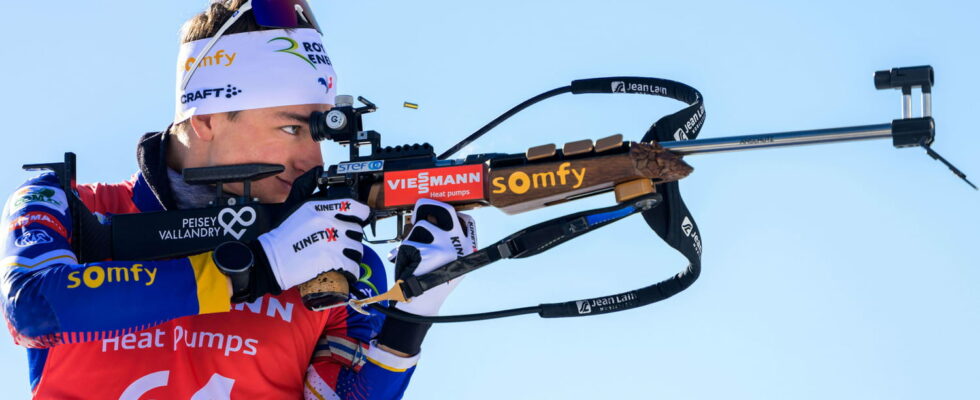 Biathlon Pursuit Men Perrot offers an extraordinary medal behind the