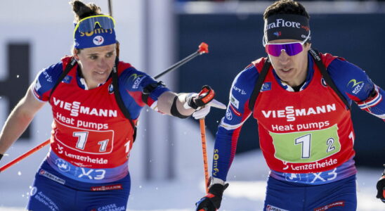 Biathlon Simple mixed relay France is crowned world champion The