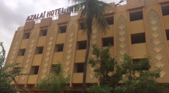 Burkina Faso inauguration of the independence hotel ravaged by flames