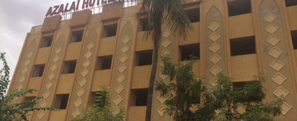 Burkina Faso inauguration of the independence hotel ravaged by flames