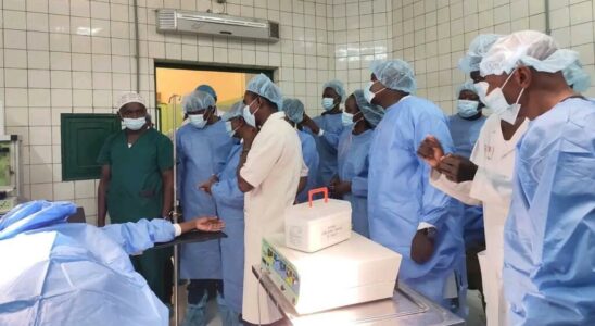 Central African Republic reopening of the operating room of trauma