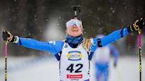 Comment Suvi Minkkinen made a rare World Championship in Finnish for