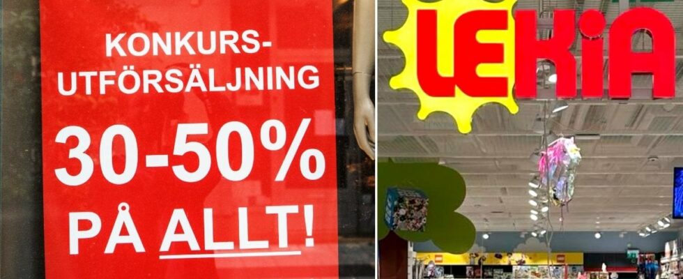 Companies in bankruptcy eight classic stores close