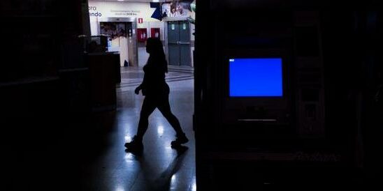 Curfew in Chile electricity away