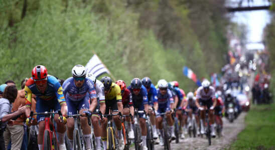 Cycling on Paris Roubaix the Arenberg hole approach modified for security