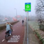 Cyclists are not warming up for app that gives greenery