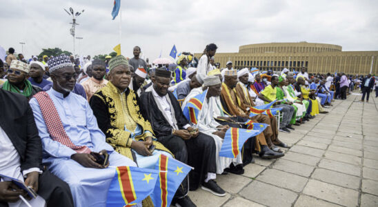 DRC the chiefs of the churches presented to President Tshisekedi