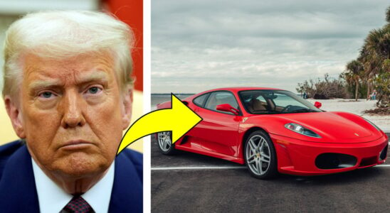 Donald Trumps Ferrari for sale