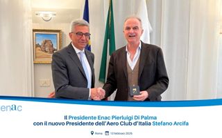 ENAC president of Palma meets new president Aero Club of