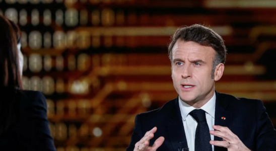 Emmanuel Macron warns of a peace that would be a