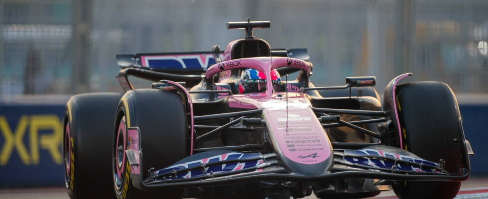 Esteban Ocon already returned to an alpine its comeback is