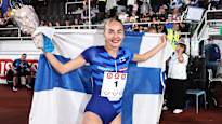 Eveliina Maattanen swept 800 meters from the stomach to the