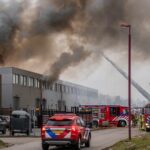 Extinguish fire in business premises Nieuwegein seems to be night