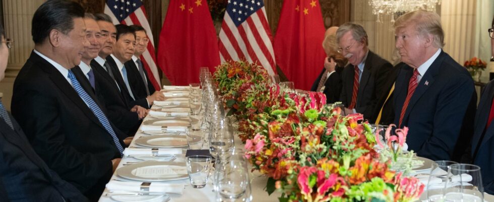 Faced with the threats of Donald Trump China no longer