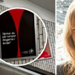 Flora Wistrom is raging over the subway advertising in Stockholm