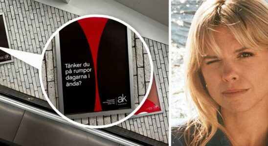 Flora Wistrom is raging over the subway advertising in Stockholm